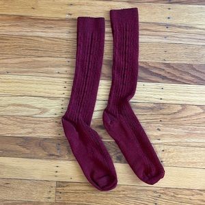 Ibex women’s knee high wool blend socks